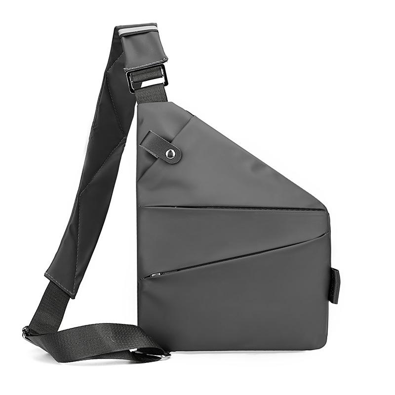 Borsa a tracolla pettorale antifurto per uomo e donna - Zaino da viaggio elegante e sicuro