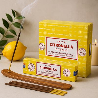 Citronella Incense Sticks 15g Satya