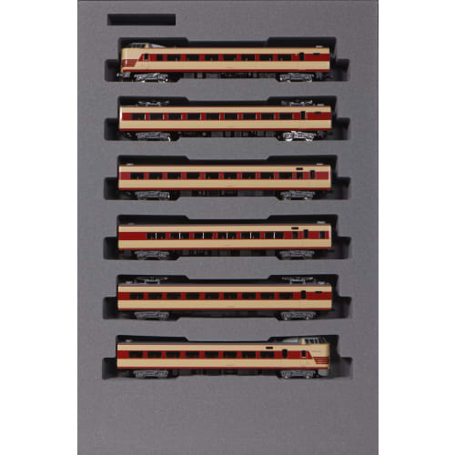 KATO N Gauge 381 Series Yakumo Revival In JNR Colors, 6-Car Set [Special Edition] 10-1780 1/150 Scale Model Train