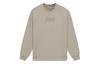 Li Ning Training Series Solid Color Fleece Lined Loose Fit Crew Neck Pullover Long Sleeved Sweatshirt Unisex AWDRB76-11