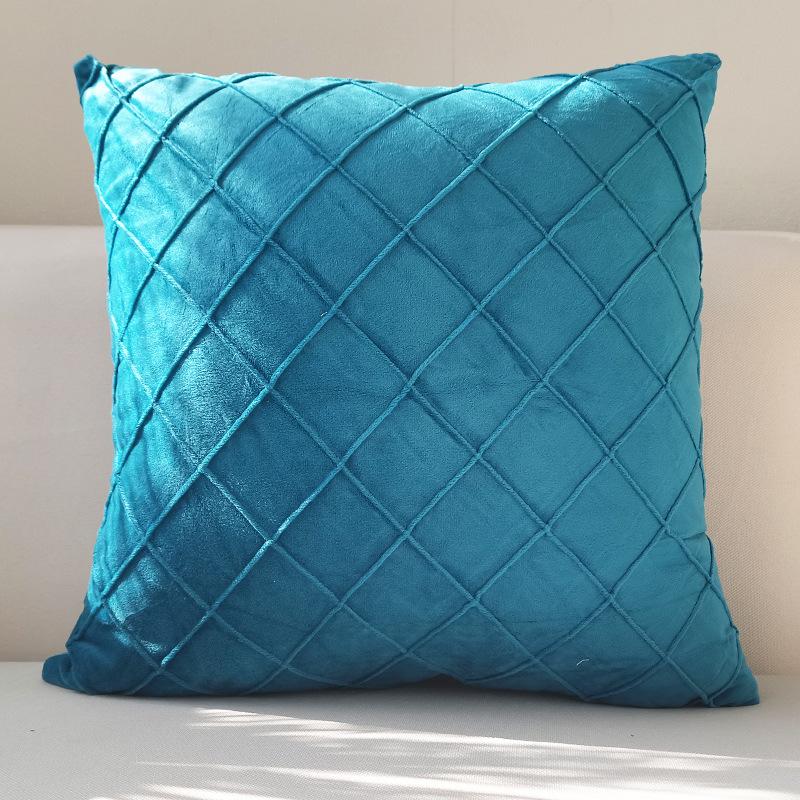 velvet Design pillow cover, living room pillow decoration, home decoration, sofa pillow 45x45 cm