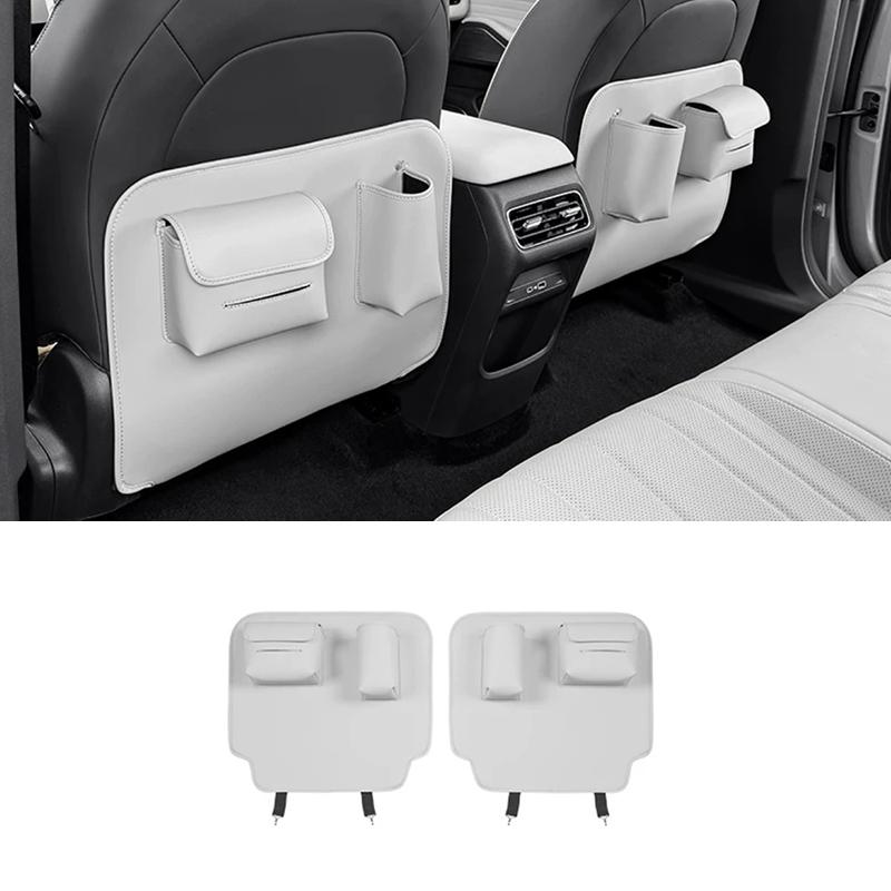 For Geely Galaxy Starship 7 EM-i 2024 2025 2026 Rear Seat Anti Kick Protection Pad Interior Accessories