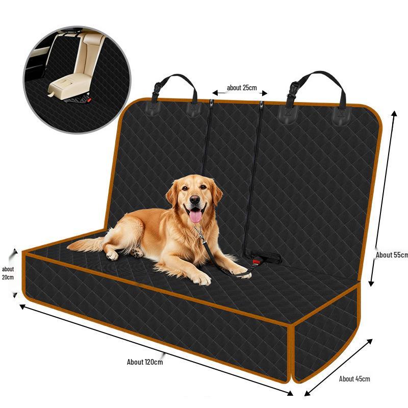 Waterproof Universal Pet Car Seat Cover - Anti-Dirty, Foldable, Four Seasons Mat for Cats & Dogs
