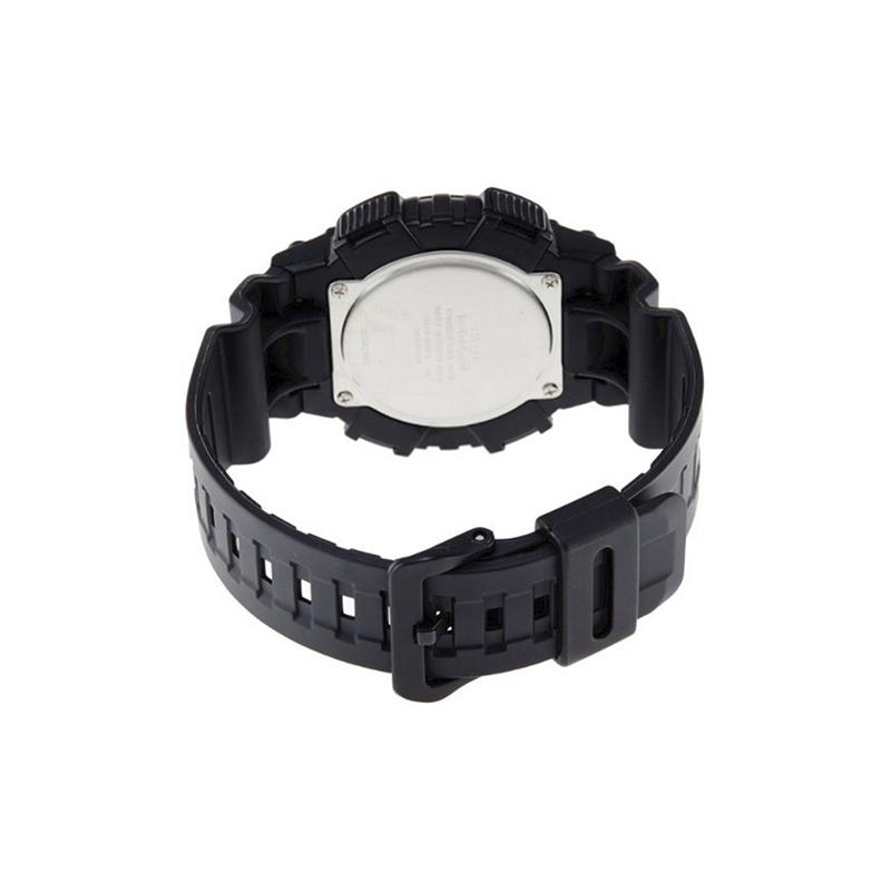 Casio STANDARD series casual sports electronic small black watch solar quartz movement rubber strap Japanese and Korean watch men's watch AQ-S810W-1A