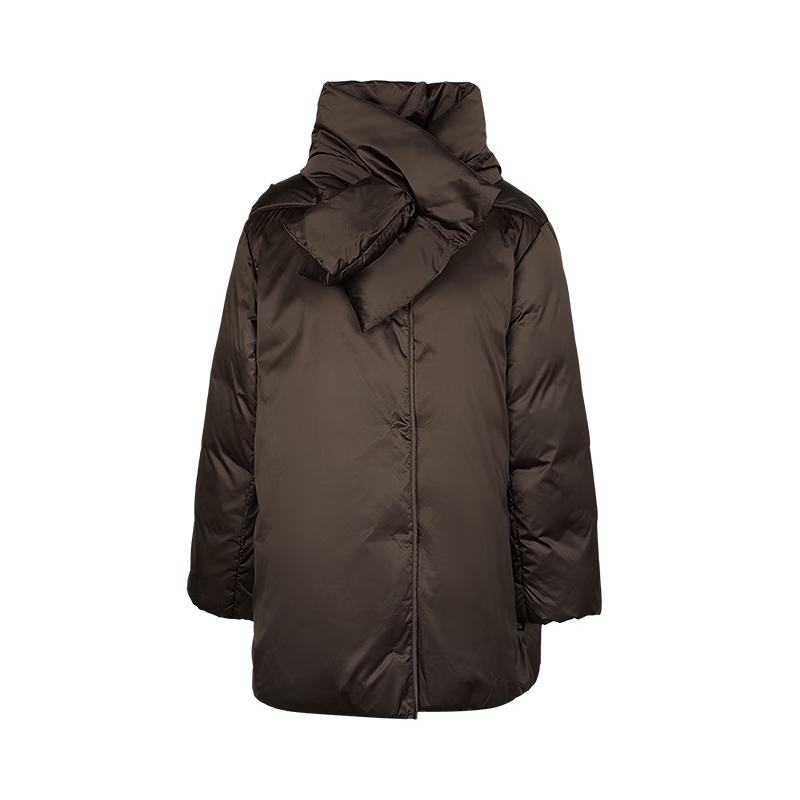 

ПУХОВИК ЗИМНИЙ СРЕДНЕЙ ДЛИНЫ ПРОСТОГО КРОЯ XS