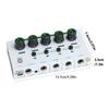 4 Channel Auditory Mixer Simultaneous Connection With Low Noise Recording And Stereo Output For Home Studio And Podcasting