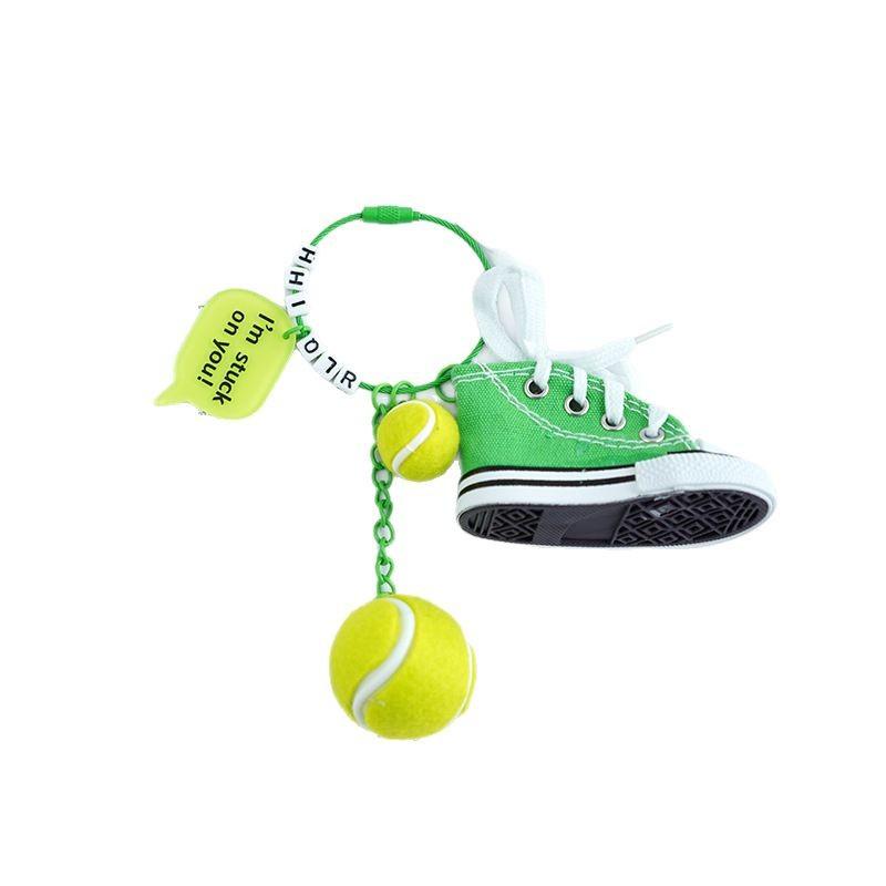 Unisex Bag Pendants Tennis Shoes Cute Kawaii Funny Fashionable Bag Accessories High-quality Multifunctional Keychains For Couple