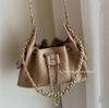 Rauten-Kordelzug-Achseltasche Umhängetasche Handtasche Damentasche