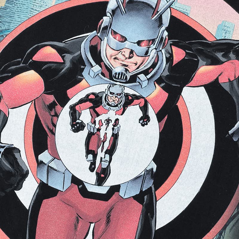 EVERSOUL Marvel Ant-Man Short Sleeve T-Shirt, American Comic Character, Iron Man Merchandise, Men's, Black, Size M [Parallel Import]