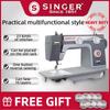 Šicí stroj 984 Originální Přenosný Vysokorychlostní S Pedálem Odolný Domácí Elektrický Vysoký Výkon Multifunkční