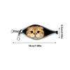1PC Creative Zipper Cat Car Stickers Dog Car Window Glass Stickers Scratch Covering Electric Car Decoration Waterproof Stickers