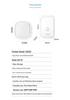 Wireless Smart Doorbell with Long-Range Music Reminder and Flashing Alert for Elderly