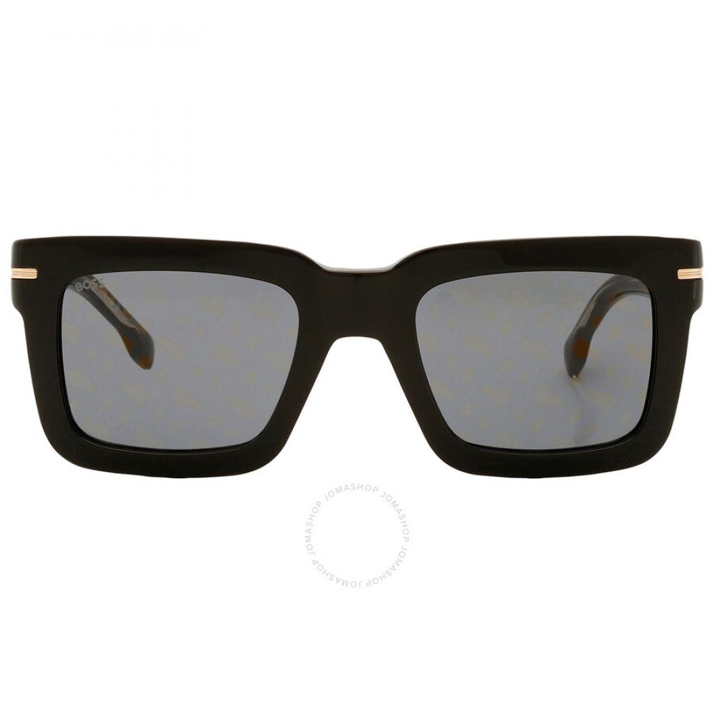 

Hugo Boss Квадратные мужские солнцезащитные очки Gold Logo BOSS 1501 S 0807 7Y 51