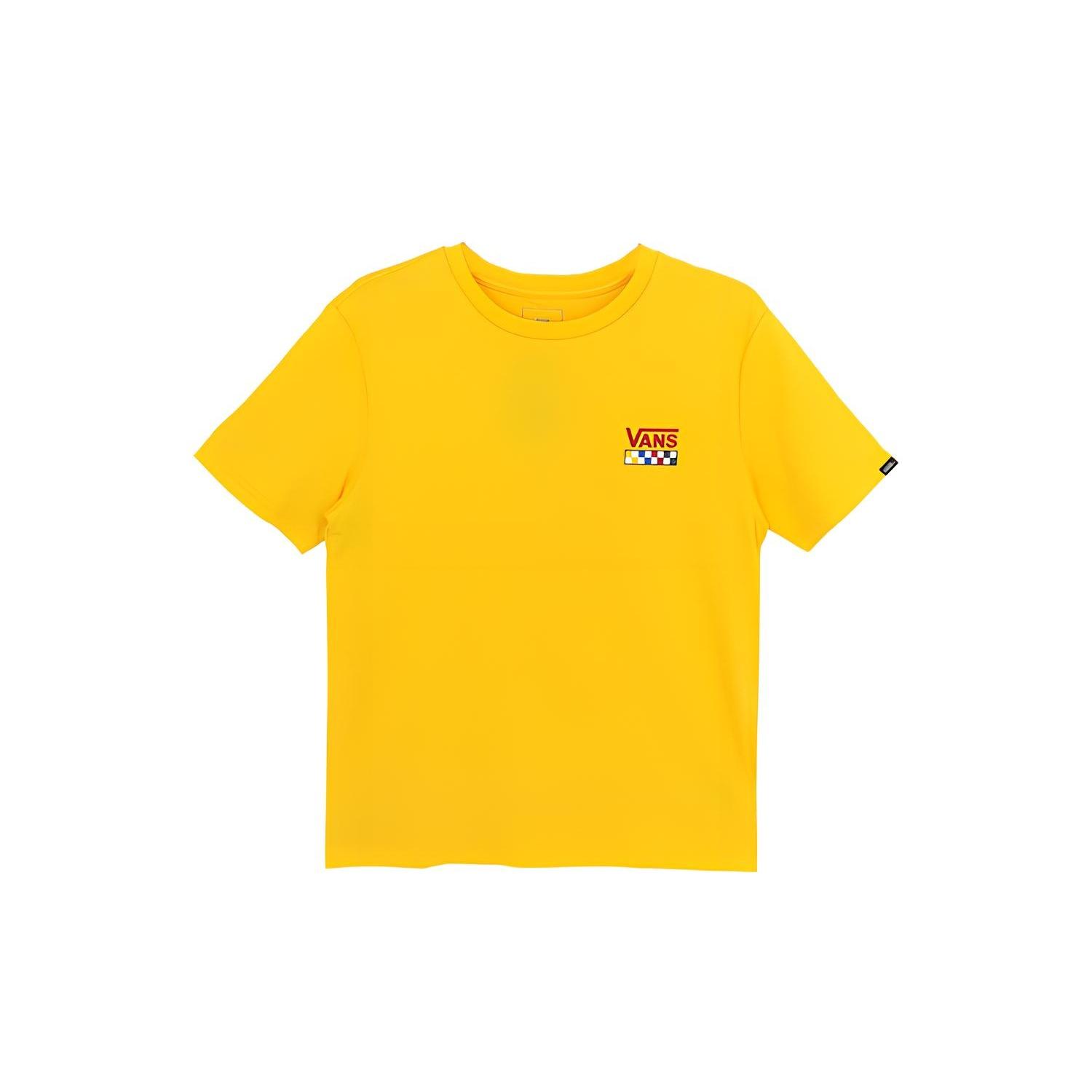 Men s Vans Alphabet Casual Short Sleeve Yellow VN0A4URQ85W L