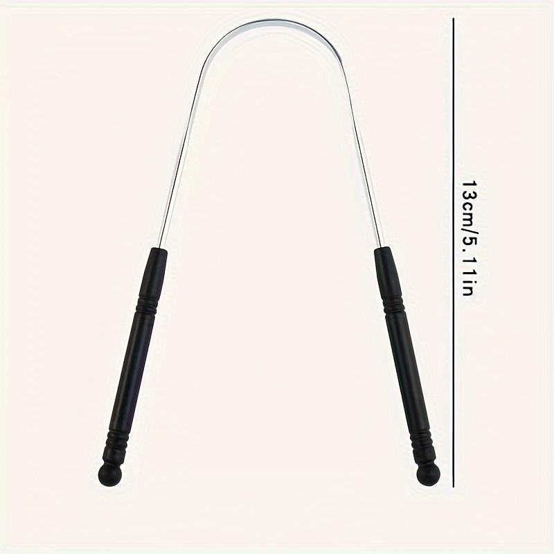 1 Stück Edelstahl Zungenschaber Oraler Zungenreiniger Bürste Zungenzahnbürste Mundhygiene Hohe Qualität Zungenschaber