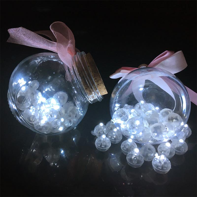 New Round Ball Wihout switch LED Tumbler 10Pcs/lot Bar Flash Luminous Mini Lamps Party Decoration Wedding Balloon Lights Christmas