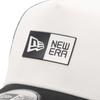 New Era 9FORTY A-Frame Trucker Mesh Cap Box Logo Optic White/Black - breathable snapback, unisex, size FREE approx. 56.8-60.6cm, 940AFTR TPU BOX