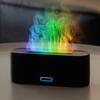160mL Capacity Flame Air Humidifier RGB Flame Essential Oil Diffuser  Night Light