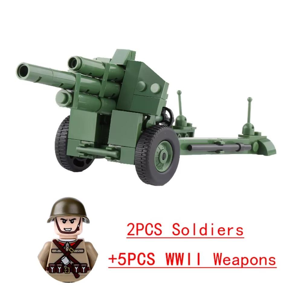 25/50/100ks Vojenské zbraně SWAT Zbraň Dělo Voják Armáda Policejní klobouk Stavebnice Figurka Příslušenství Modelové kostky DIY Hračka