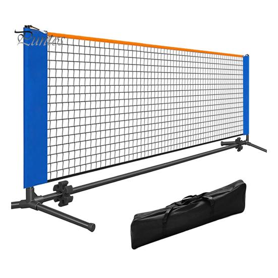 

9.84FT портативная система Pickleball Net для семейного использования Pickleball PE Net с металлическим каркасом и сумкой для переноски для подъездных путей внутри и снаружи помещений Sets