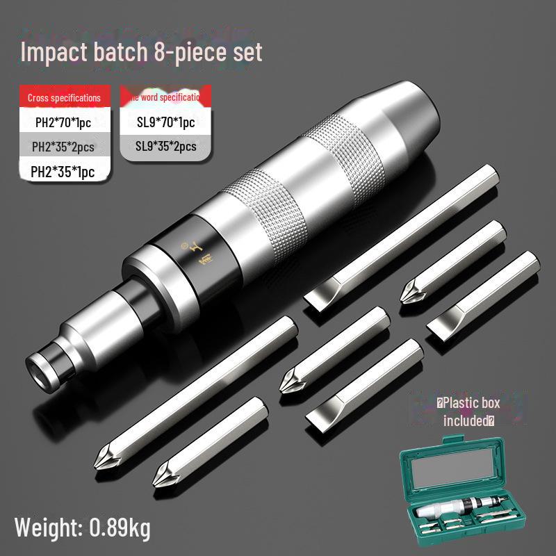 Impact Screwdriver Set for Rusty Screws with Sleeves