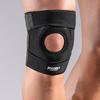 1Pc Knee Stabilizer Elastic Breathable Black Adjustable Compression Knee Support Brace for Workout
