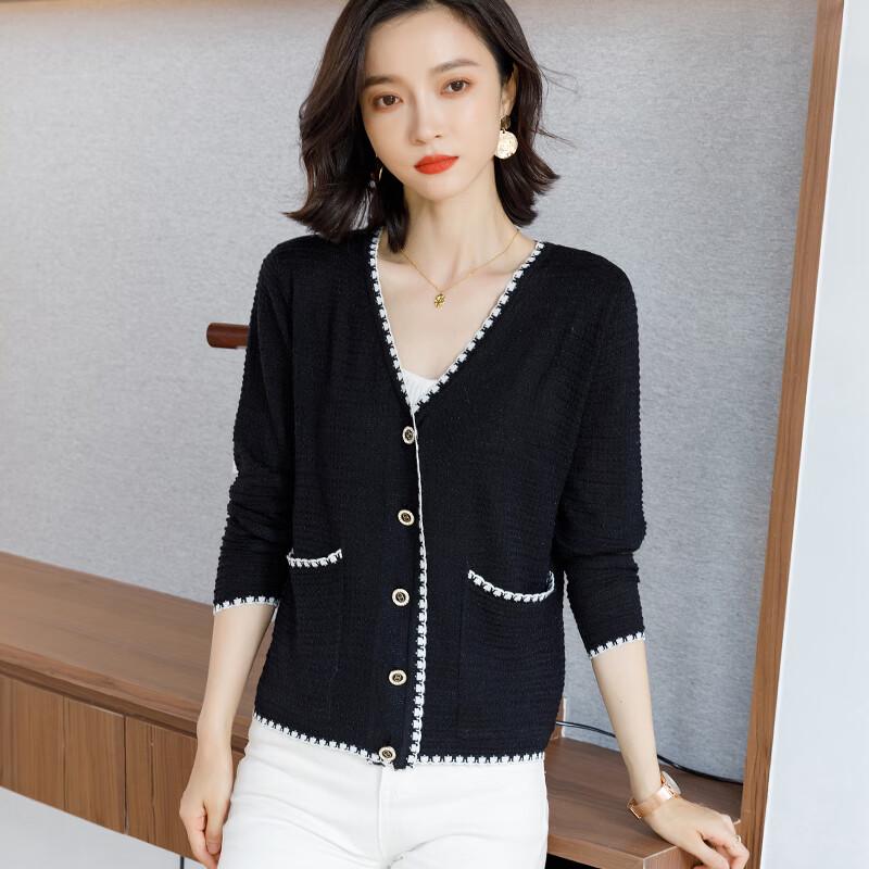 

Женский вязаный кардиган с V-образным вырезом Yiliteng XL