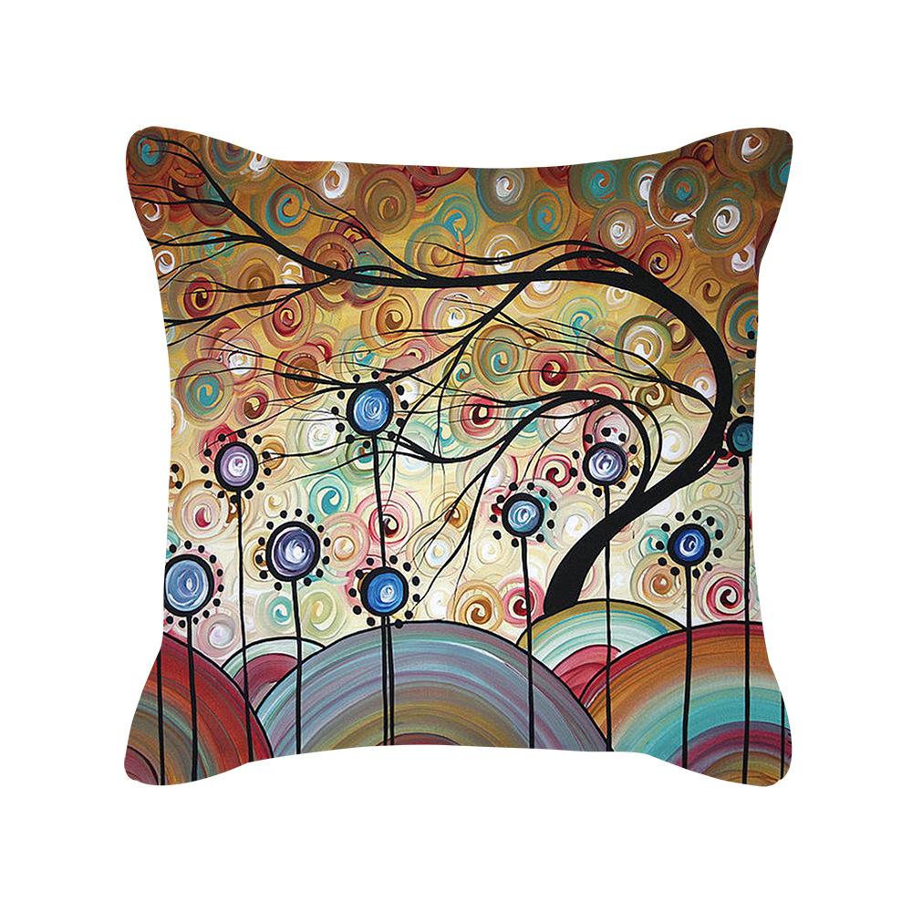 Nordischer Ins Schlichter Stil Kissenbezug Van Gogh Ölgemälde Aquarelldruck Kissenbezug Neues Zuhause