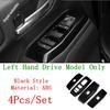 Black Head Light Steering Wheel Dashboard Frame Cover Trim Accessories For Toyota Land Cruiser 250 Prado LC250 2024 2025 2026