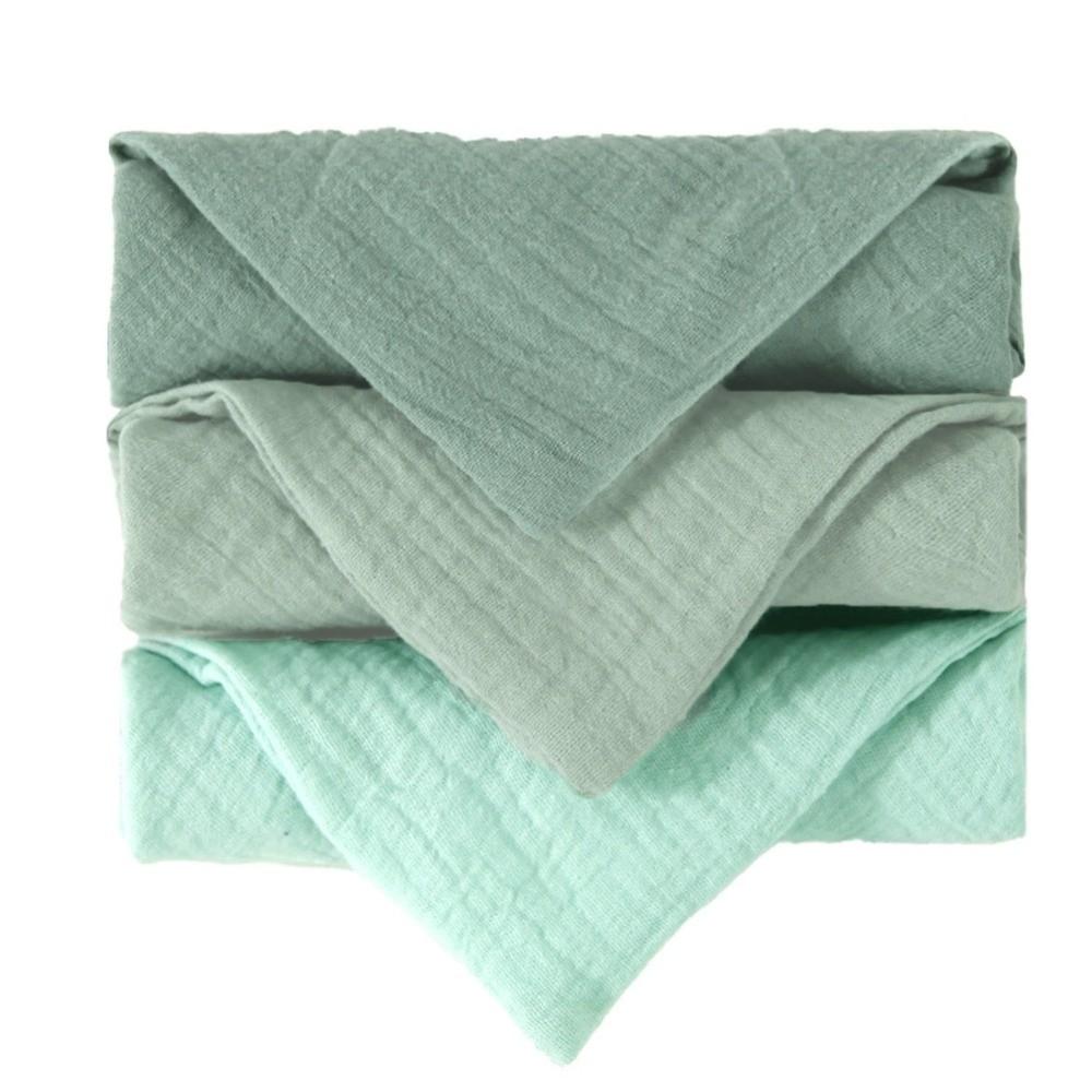 New 4-Layer Pure Cotton Baby Cotton Washcloth Soft Absorbent Square Towels Gauze Cotton Baby Towels Newborn Burp Cloth