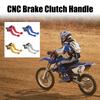 Ajuste Universal para Modificación de Motocicleta 1 Par Aleación Manija de Freno de Motocicleta CNC Tambor de Embrague de Motocicleta Manija de Palanca de Freno