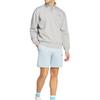 adidas All Szn Fleece Quarter-Zip Crew Sweatshirt Medium Grey Heather Men Streetwear IY6551