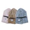 Fashion Winter Integrated Cap Scarf Warm Ear Protection Beanie Hat Scarf Soft Thickened Neck Warmer Cycling