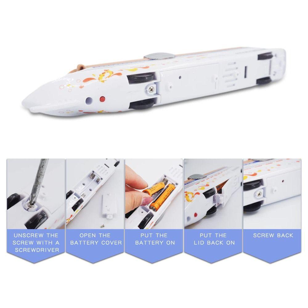 Kids Birthday Gift Ocean Liner Boat Toy Home Decoration with Light and Sound Cruise Ship Model Toy