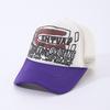 Letter Three-Dimensional Printing Sun Hat, Male And Female Couples Net Hat, Truck Hat, Versatile Breathable Baseball Cap