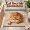 Realistic 3D Cat Floor Mat 40×60CM 50×80CM 60×90CM Bedroom Door Rug Bathroom Carpet Home Decor