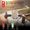 Bone Bike Tie X Bicycle Phone Easy to Attach and Compatible with Inch Sony Samsung iF Design Award Winning Holder, Ultra-Lightweight, All-Silicone