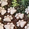 20 Stück DIY Dekorationen Katzenkralle Stein Stufe Rasen Dekoration Bonsai Display Harz Bonsai Stein Mikro-Landschaft Pflastersteine