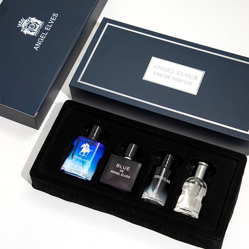 High-End Long-Lasting Cross-Border Fragrance Set: Women's Perfume Gift Box & Men's Cologne