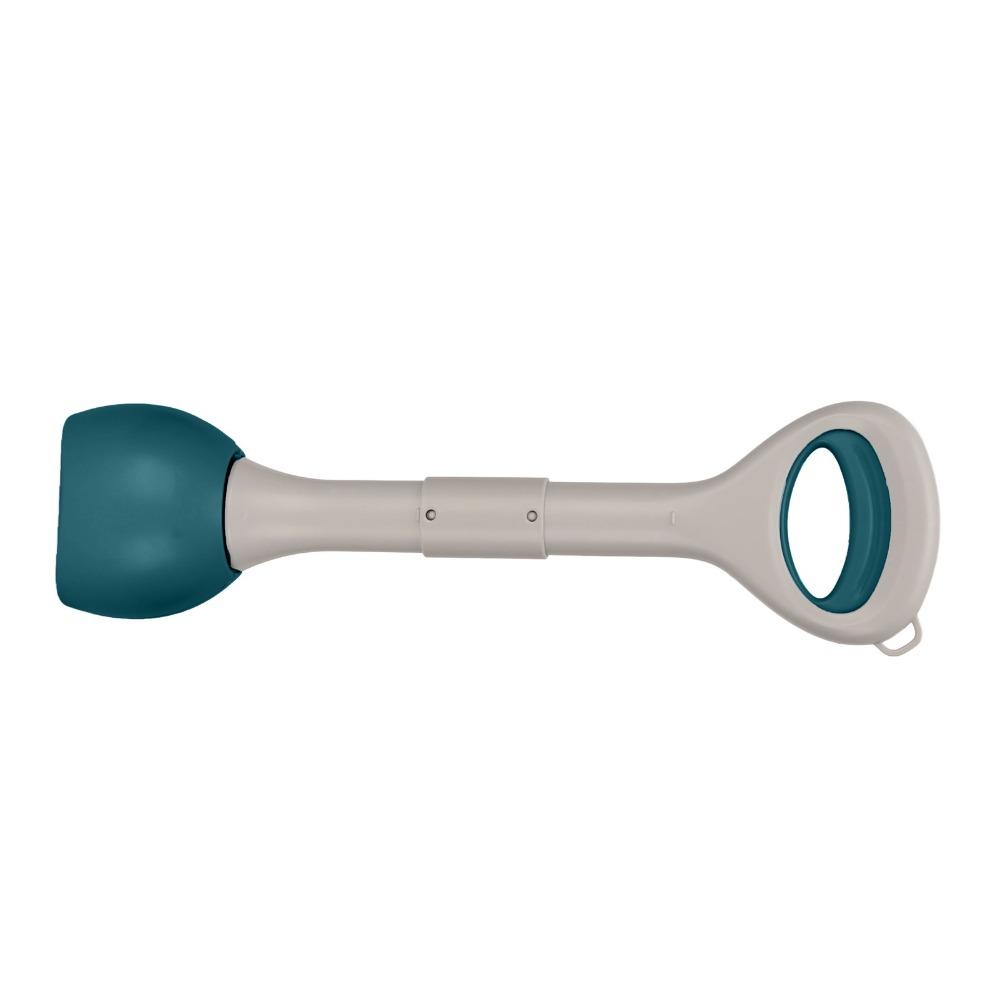 Lightweight Pet Poop Scooper Compact Size Solid Plastic Dog Waste Clip Smooth Surface Curved Grip Dog Poop Picker