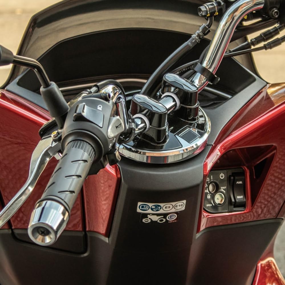 8 PCS Handlebar Shim,7/8" to 1" Aluminum Alloy Motorcycle Bar Spacer for 22 mm Diameter Motorcycle Handlebars