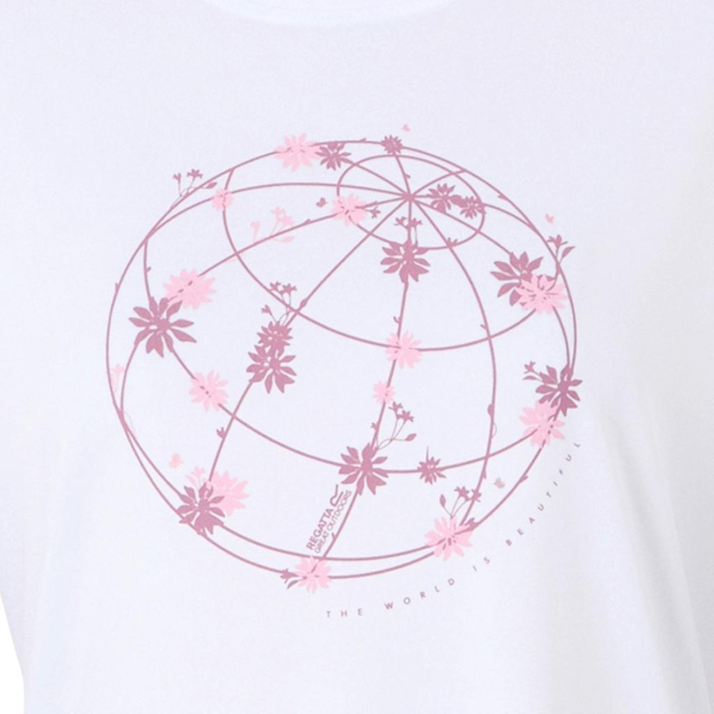 Regatta Womens/Ladies Fingal IX Globe T-Shirt
