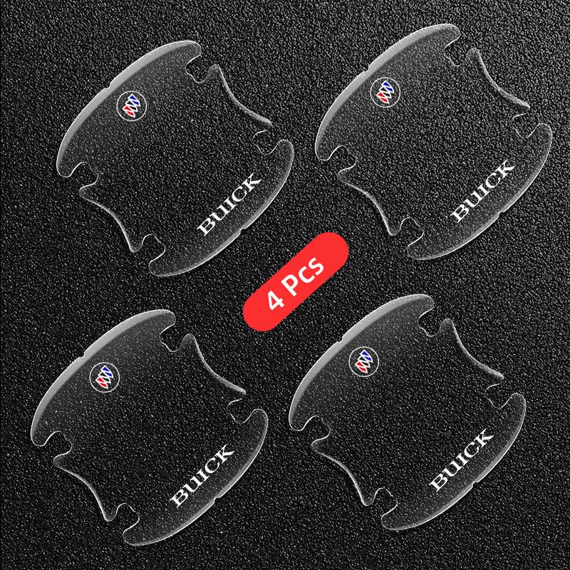 

4pcs Transparent Car Door Handle Bowl Sticker For Buick Envision Excelle GT Verano Encore enclave Park Avenue Envista GL8 GL6