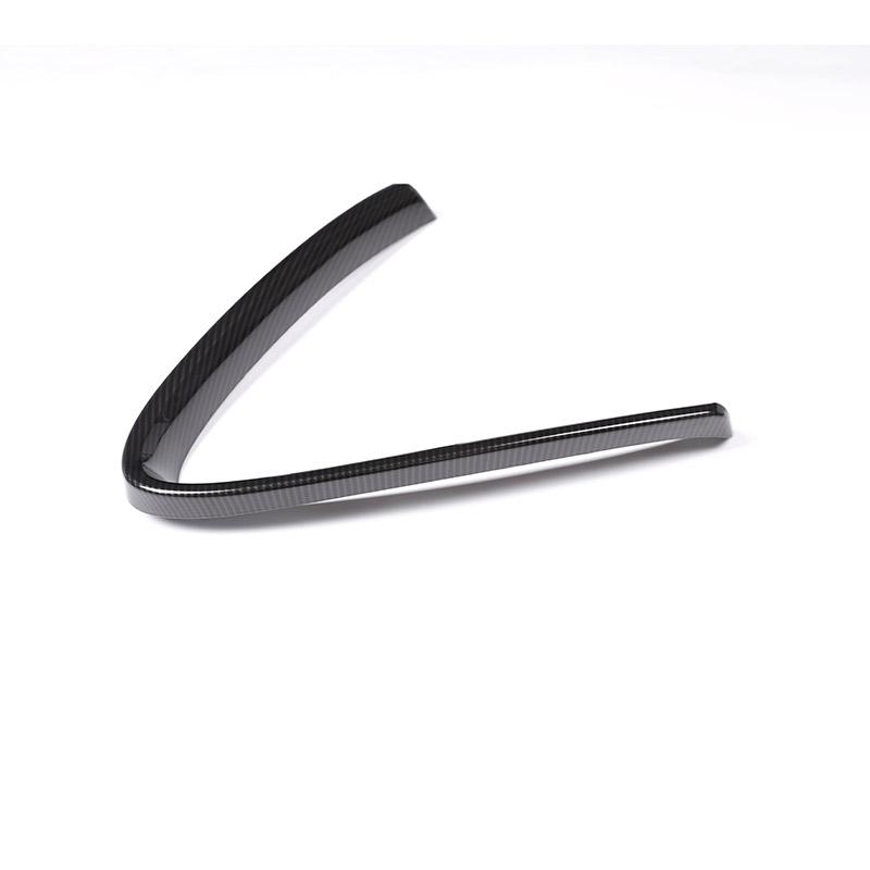 For Alfa Romeo Giulia Stelvio 2017 2018      ABS Plastic Front Grill Decoration Frame Car Accessories