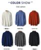 Men's High Neck 100% Wool Sweater - Thick, Cozy Knit for Casual or Business Wear