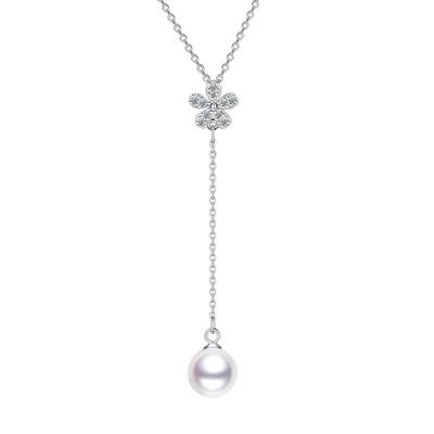 Limited Edition Necklace for Highest Grade Zirconia Necklace Pendant Drop of the Metal Hypoallergenic Necklace 925 Silver Necklace Popular Clavicle