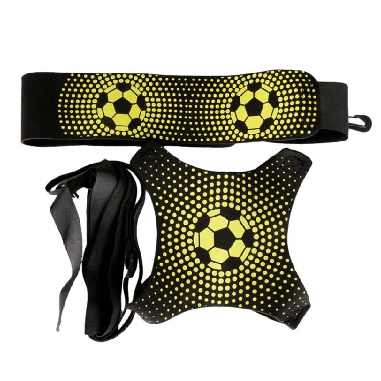 Soccers Trainer Kick Throw Solos Practice Training Aids Control Skill Adjustable