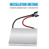 Universal Thermoelectric Fireplace Fan Repair Kit - Motor & Power Sheet