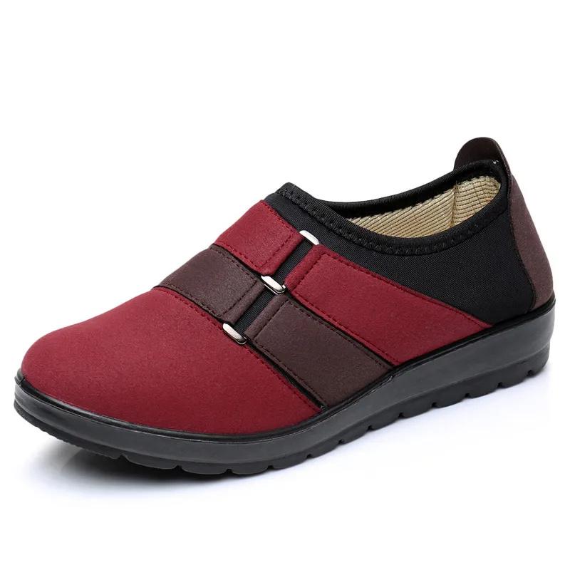 Zapatos De Mujer Women High Quality Anti Skid Multi Color Mom Flat Loafers Sapatos Femininas Lady Classic Round Toe Shoes Ga249