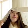 J VINEYARD Soft Wool Ivory Scarf